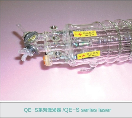 300w-CO2-400w und 600w Reihe Laser-Glasrohr-1900mm Qe-S für inländische Laser-Ausrüstung