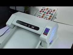 Hohe Berufsselbstzufuhr-Doppelbogenetikettenabschneidermaschine für Druckindustrie