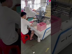 Klebstreifen, der Maschine klebt