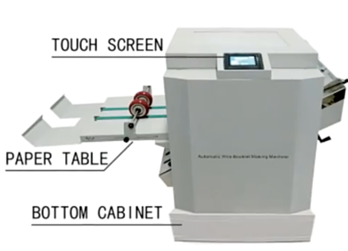 Hochproduktivität Buch Draht Sattel Nähmaschine 480MM Max. Einsatzbreite