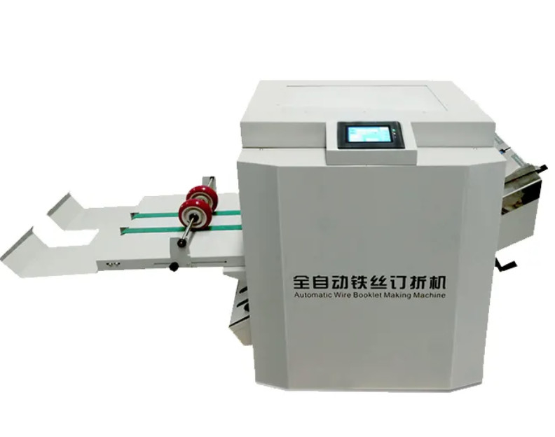Hochproduktivität Buch Draht Sattel Nähmaschine 480MM Max. Einsatzbreite