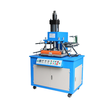 Pneumatische Semi-Auto-Goldfolie-Leder-Flachbett-Hydraulik-Hotfolie-Goldstempelmaschine für Taschen