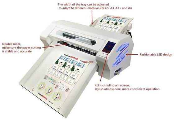 Multi Etikettenabschneider-Maschine mit Selbstblatt-Fütterungssystem