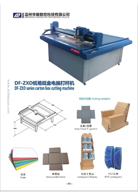 Wellpappe-Boxplottermaschine 40 - 1500 mm/s