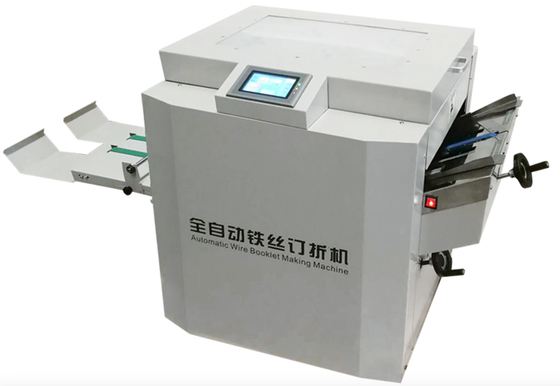 Halb automatischer Drahtheftungs-Maschine LCD-Bildschirm des Kopf-M2000