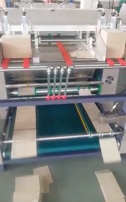 0 - 40 m/min 3,7 kW V Rillenmaschine aus Graupapier